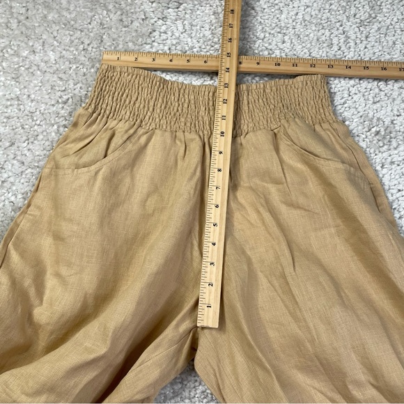 NWT Nomad the Label French Linen Pants Parachute Balloon Wide US 12 XL - Picture 11 of 16